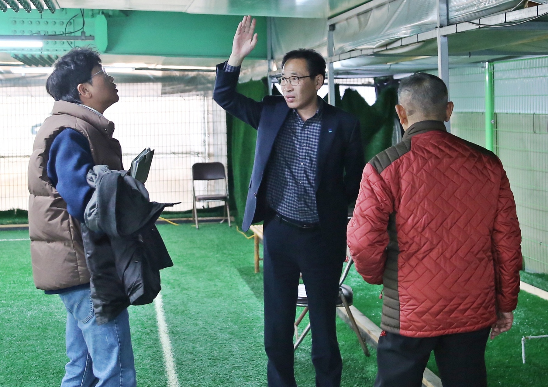 밤밭게이트볼장 현장 방문1번 사진